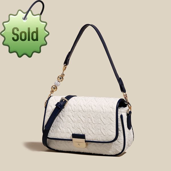

women's 2022 new summer leisure fashion solid color shoulder messenger ladies designer bag handbag