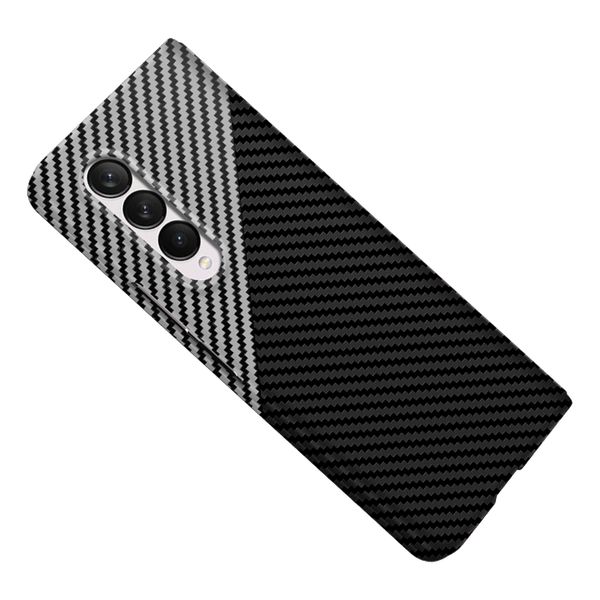 Kohlefaser-Kunststoffhüllen für Samsung Galaxy Z Fold 2 Fold 4 Fold3 5G Case Hard Ultra Thin Schutzhülle
