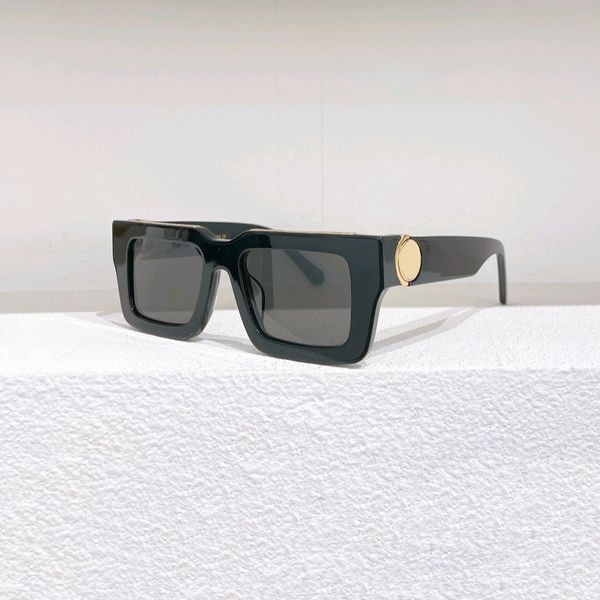

millionaire square sunglasses gold black grey lens men sun glasses shades sonnenbrille with box, White;black