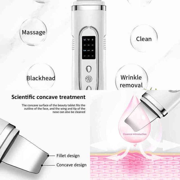

nxy face care devices ultrasonic skin scrubber electric facial cleansing pore deep cleaner acne blackhead remover peeling device face lift m