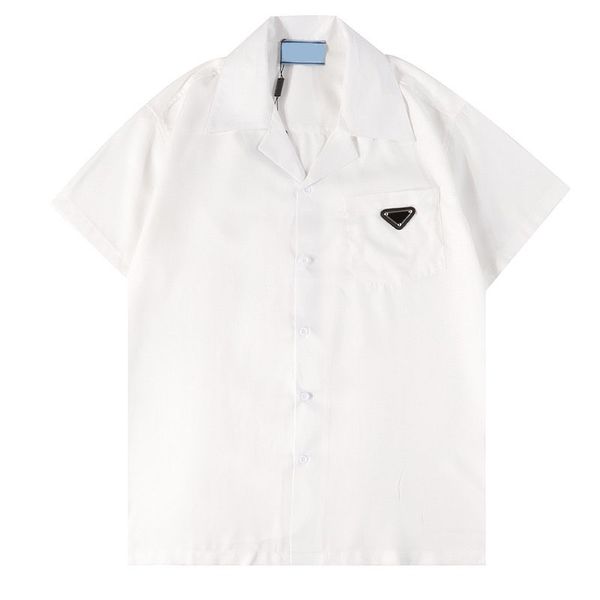 

men's plus tees & polos round neck embroidered and printed polar style summer wear with street pure cotton02, White;black