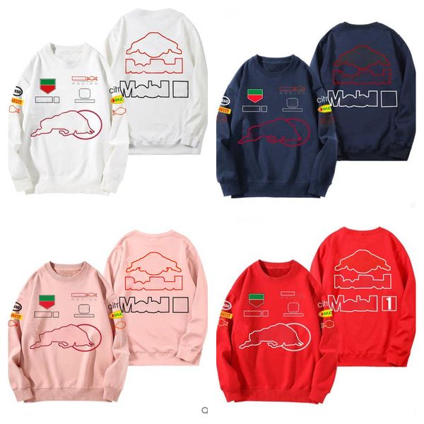 

2022 new f1 team long-sleeved round neck sweater spot sales