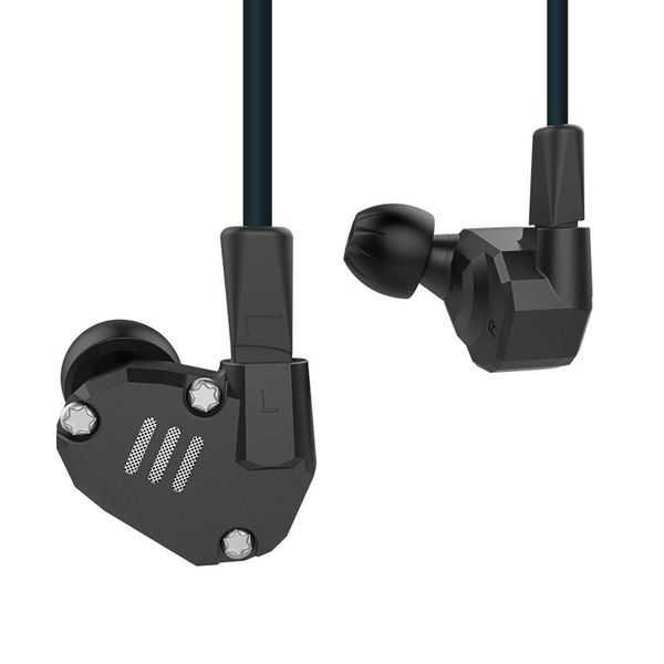 Kopfhörer Ohrhörer ZS6 2BA 2DD HIFI Headset In-Ear Kopfhörer Dynamischer Treiber Sport Noise Cancelling 2PIN Kabel KZ ZSTX ZSNPRO DQ6 ZSR ZS10