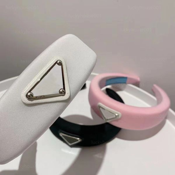 

vintage sponge headband women fashion elastic p letter hair band outdoor sports fitness yoga accessories 3 colors optional luxury charm jewe, Silver