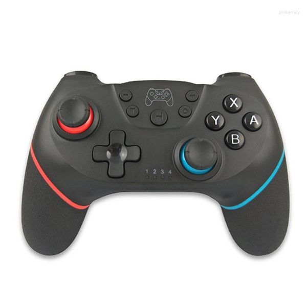 Controladores de jogo Joysticks Bluetooth NS Pro Wireless Controller Gamepad Switch Console Joystick Video Gyro Axis gamepads Phil22