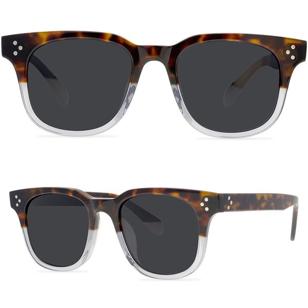 Klasik Amerikan Polarize Güneş Gözlüğü Plaka Güneş Gözlüğü Erkek ve Kadın Hipster Street Atış Ekipmanları Gözlükleri