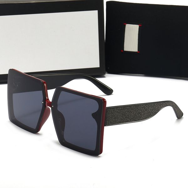 

new polarized sunglasses for woman square frame fashion casual sunglasses vacation sun gasses, White;black