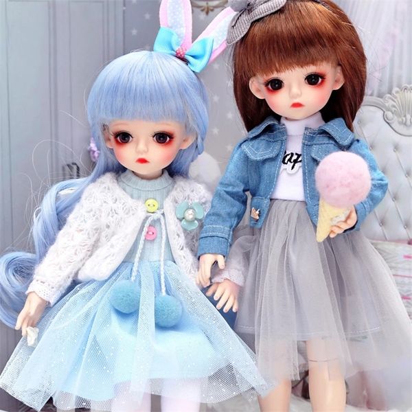 UCANAAN 1/6 BJD DOLL 30CM 18 DOLS DE CONJUNTAS DE BAL