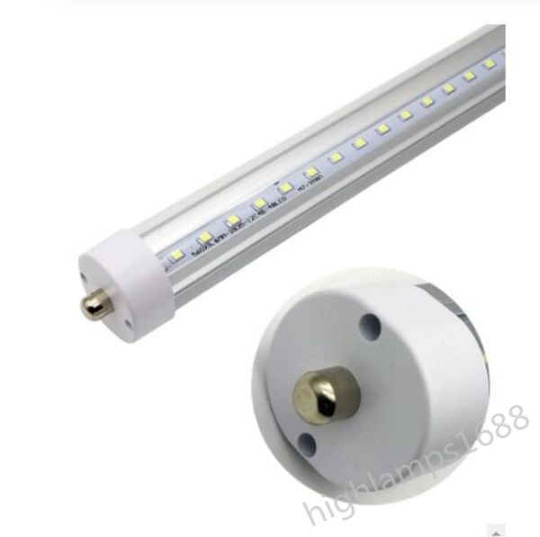 T8 LED-Röhre FA8 Single Pin FA8 US-Markt UL 2,4 m 1,5 m 1,2 m 8 Fuß 5 Fuß 4 Fuß LED-Röhrenbalkenlicht Fluoreszierendes Licht AC 90-265 V