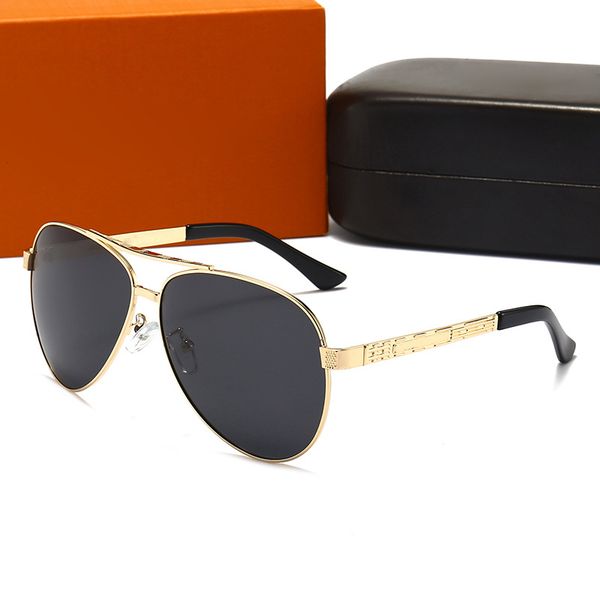 

fashion designer men's polarized sunglasses oval trend driving eyeglasses 3 color optional with box 2022, White;black