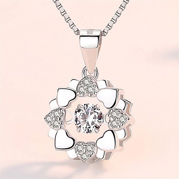 Zirkon Schneeflocke Halsketten Für Frauen Mode Schöne Herz Schlüsselbein Kette Hochzeit Freundin Schmuck Geschenk Choker Halskette