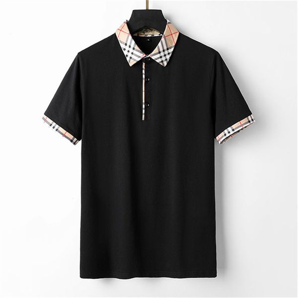 

2022 luxurys designers men dress t shirt man polo fashion embroidery letter pattern print breathable casual women short sleeve m-xxxl v1, White;black