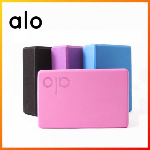 

alo yoga gym fitness yoga brick solid color high density foam block sports exercise training equipment pilates shaping
