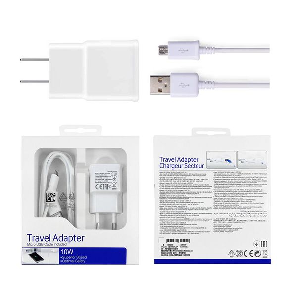 

wholesale mobile phone real 5v 2a micro quick charger mini usb wall charger with usb cable for android