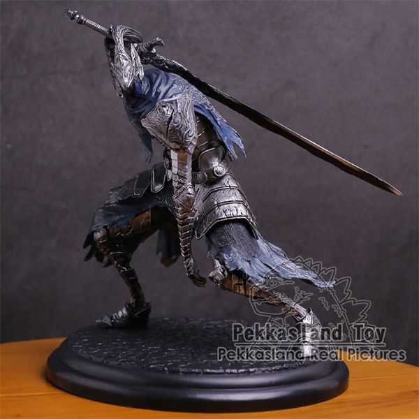 Dark Souls Faraam Artorias Abysswalker Black Advanced Knight Warrior PVC Şekil Koleksiyon Modeli Oyuncak 220707