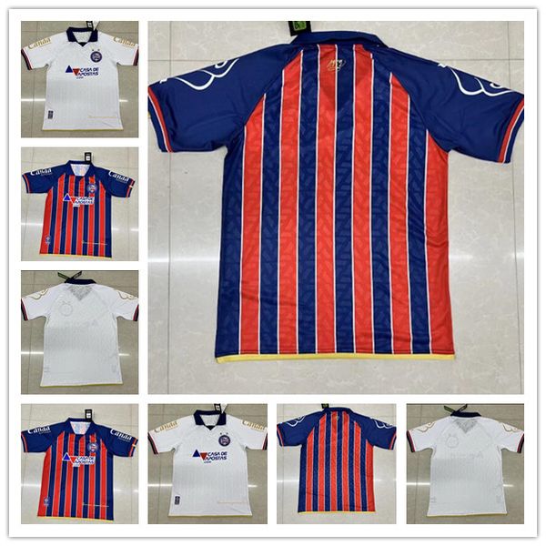 

esporte clube bahia soccer jersey 2022 2023 home away shirts clayson rodriguinho football jerseys gilberto douglas daniel rossi uniforms cam, Black;yellow