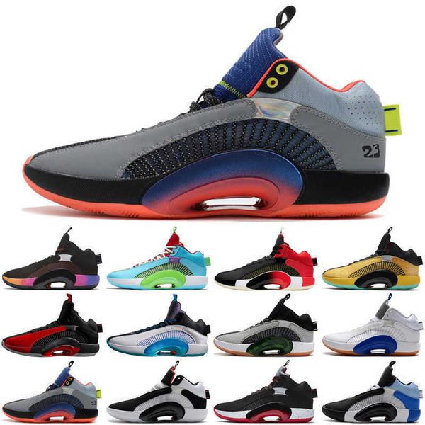 

35 35s jumpman men basketball sneaker dynasties fragment bred center of gravity morpho mens trainers sports shoes size 7-12 shoe