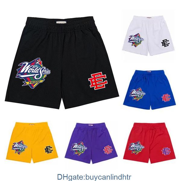 

eric emanuel ee basic mens shorts basketball sportpants tide women fitness short mesh breathable beach pants sports series 002 6vtm, White;black