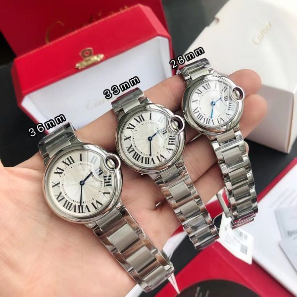 

mens popular designer watches stainless steel case japanese movement quartz wristwatches super luminous women watch montre de luxe, Slivery;brown
