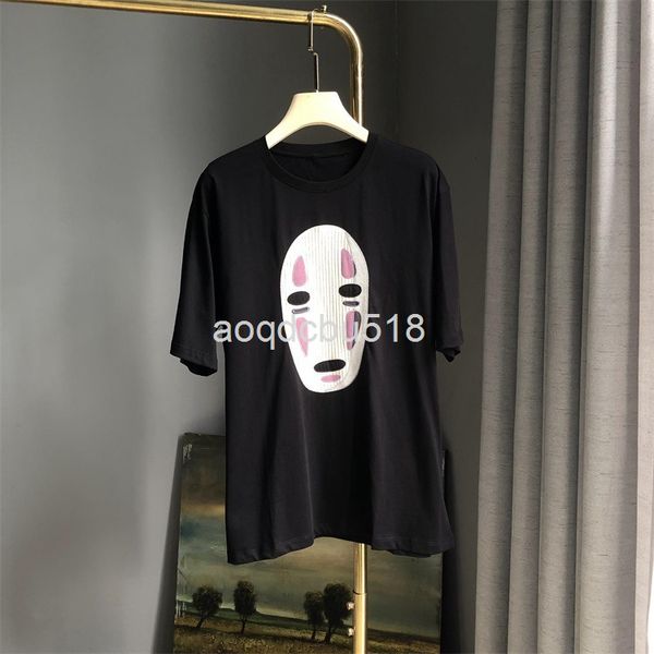 

women's t-shirt [shenzhen nanyou]short sleeved t-shirt women's spring and summer cartoon animation embroidery loose top, White