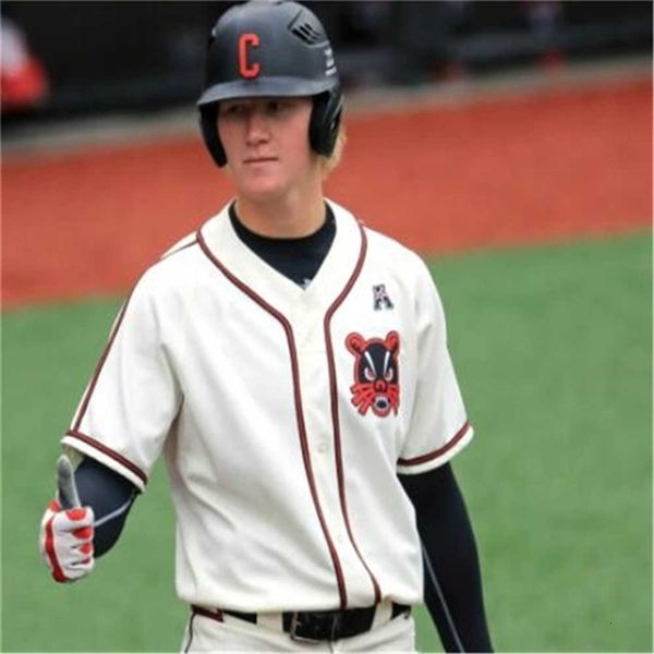 Chen37 Maglia da baseball personalizzata NCAA Cincinnati Bearcats Uomo Donna Gioventù Qualsiasi numero Nome college Maglia bianca cucita S-4XL