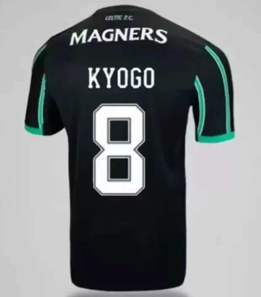 

s-4xl 22 23 celtic soccer jersey home kyogo abada ajeti away soccer shirt third forrest turnbull jota 2022 2023 goalkeeper football uniforms, Black