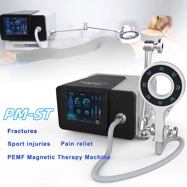 

pm-st massagers physio magneto magnetic extracorporeal magneto transduction therapy machine pain relief physiotherapy magnetotherapy equipme