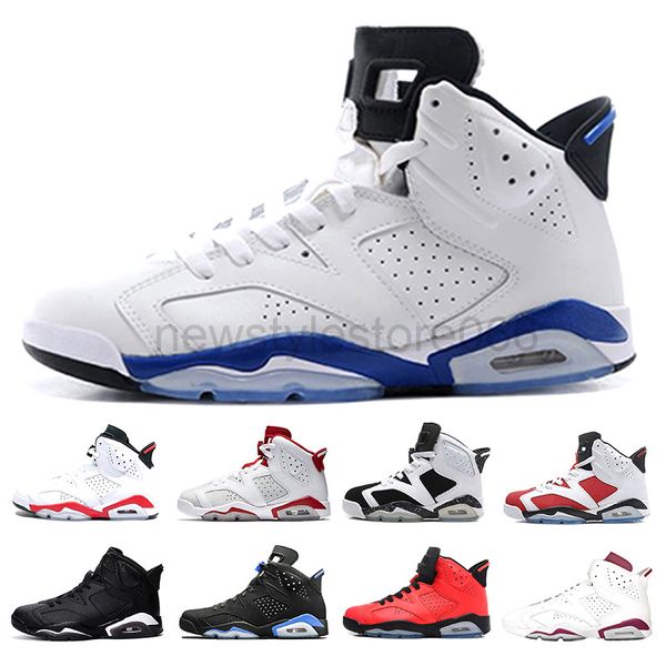 

6 6s toro red basketball shoes men black cat infrared alternate hare carmine sports blue oreo men sneaker trainer shoe