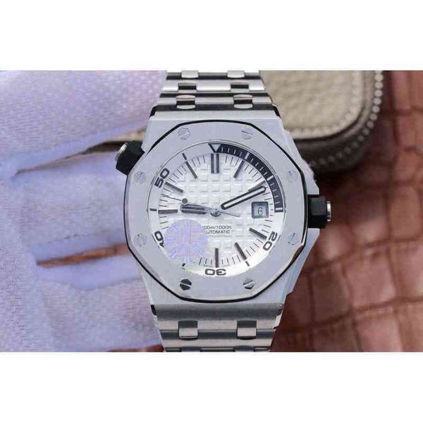 

jf-15710 v8 version fine steel strap mens watch reprinted original 3120 automatic movement super luminous 42mm diameter through, Slivery;brown