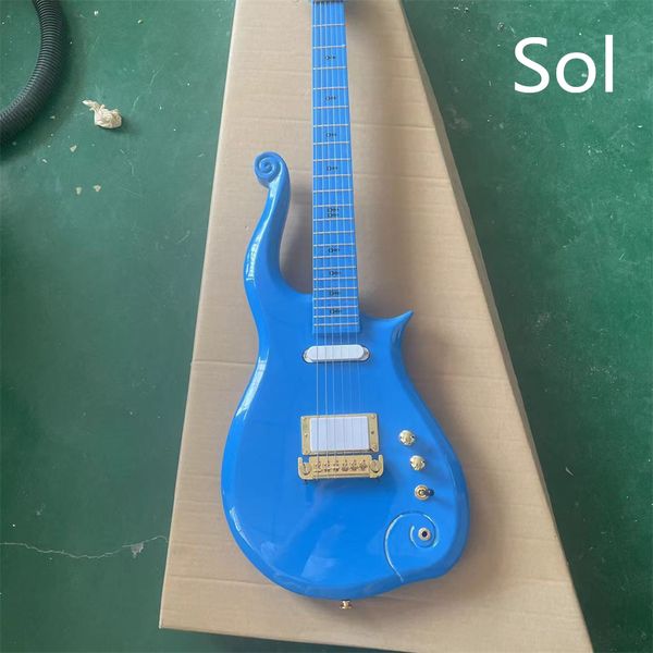 

upgrade prince cloud electric guitar navy blue in stock guitars guitarra