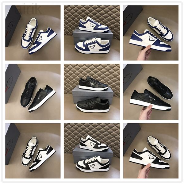 

luxury men's black leather sports shoes flat sports comfortable mesh lace up casual shoes outdoor casual sneakers 38-45