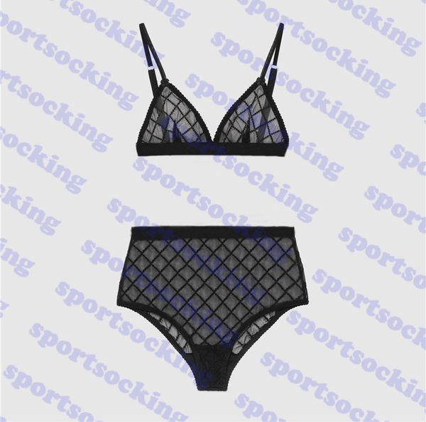

see through underwear women bikini letter embroidery womens lingerie high waist ladies bra underwears, White;black