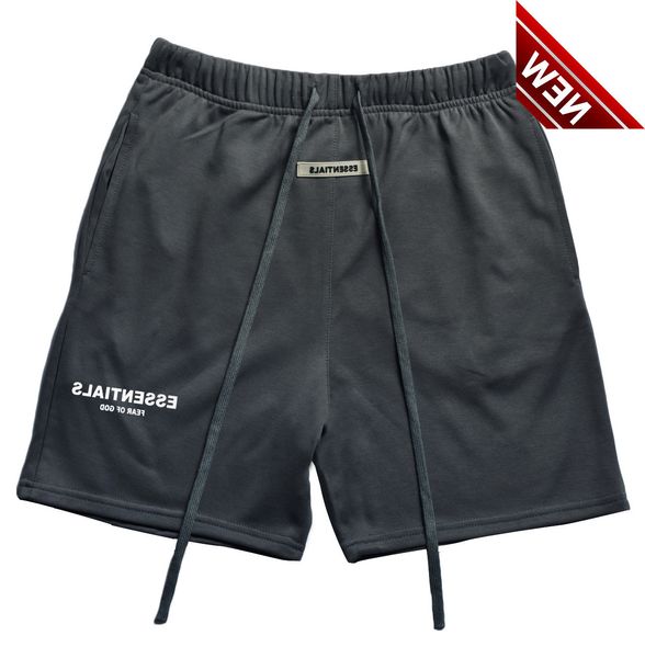 

50% off discount summer ess korean sports casual shorts terry loose large breathable 5-point pants cotton, White;black