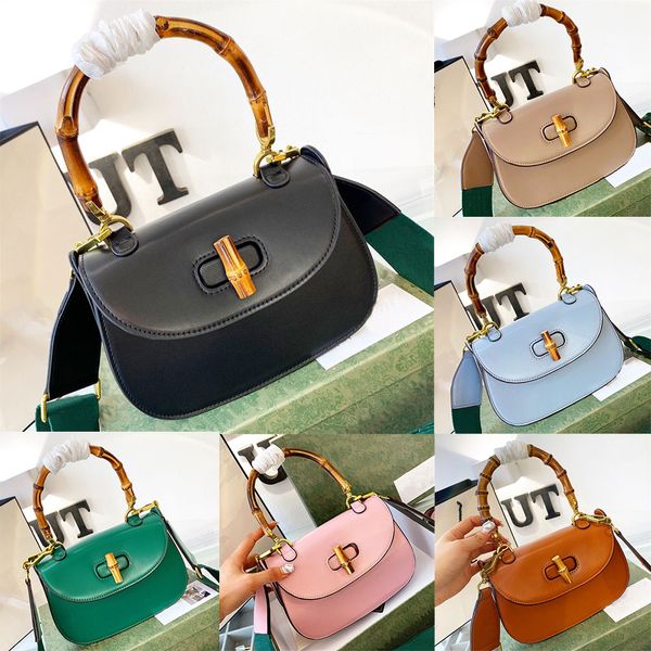 

designer bamboo bag 1947 handle buckle classic personality temperament style women diana bag handbag fashion color exquisite versatile