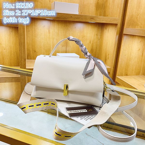 

wholesale ladies shoulder bags summer small fresh solid color leathers handbags sweet lady ribbon handbag street trend soft and comfortable
