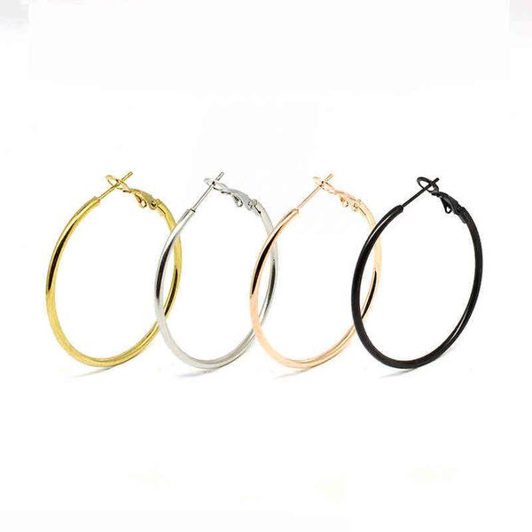 

tiktok net red european and american dangle personalized hollow out female earrings fashion high-grade elegant temperament geometric earring, Silver