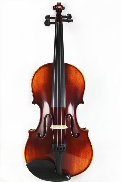 

actual p solid hand crafted flamed 4/4 ammoon violin case&bow violin accessories