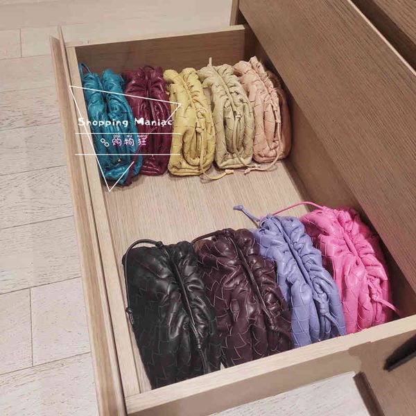 

original edition brand handbags venetas's designer bag bottegass woven summer small cloud single shoulder messenger holding women'