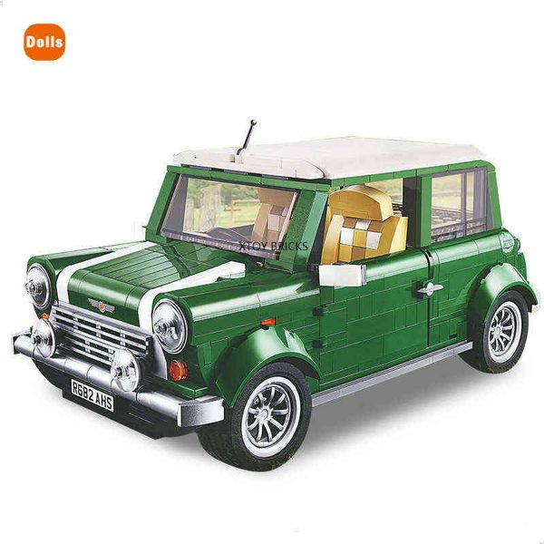 1108pcs Technic Series Mini Cooper Mk VII Модельные комплекты