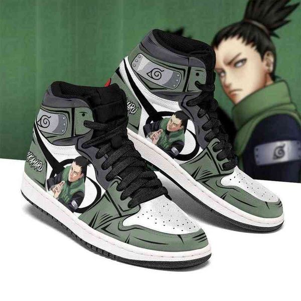 

shikamaru shoes uniform costume anime sneakers, Black