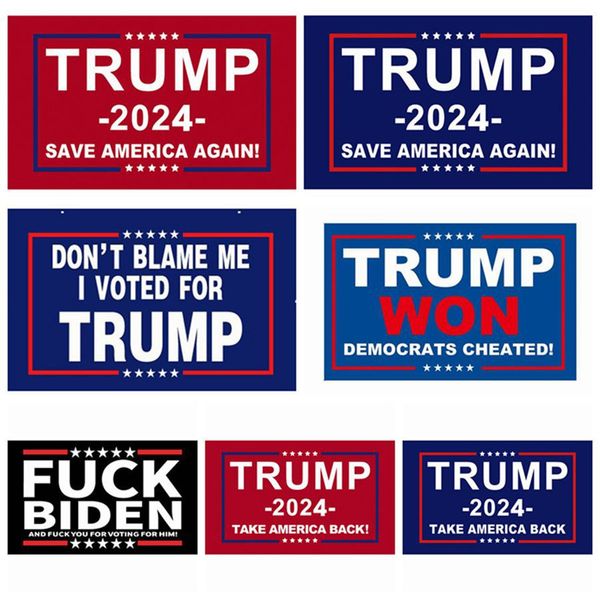 Donald Trump Car Stickers 2024 3.9x5.9 inç Tampon Sticker Cot Teain America'yı Windows House Dizüstü Bilgisayar Stil Araç Paster için Büyük Çıkartma Yapın