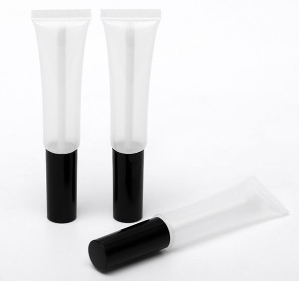 

15ml makeup empty bottle tubes lip gloss clear cosmetic containers plastic lip tube containe