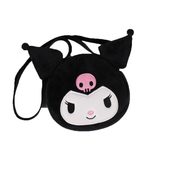 

kawaii cinnamoroll plush bag my melody anime handbags cat purin dog kuromi plushie storage coin purse backpack forgirl