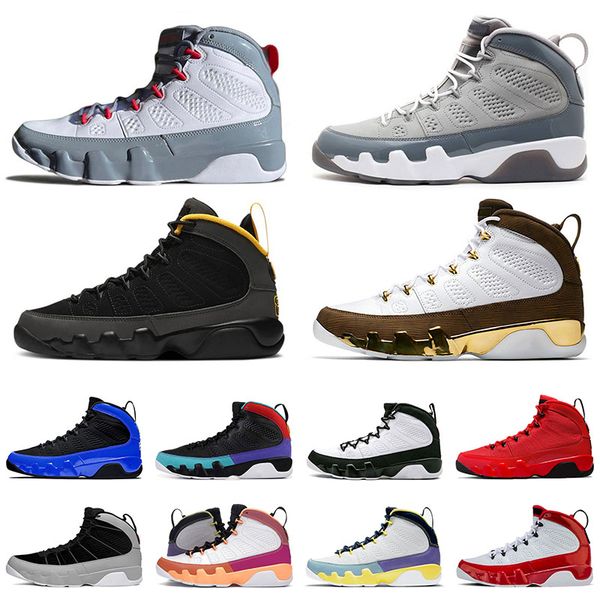 

ale jumpman 9 basketball shoes men trainers fire red particle grey change the world space jam 9s mop melo mens sneakers designer motorboat j