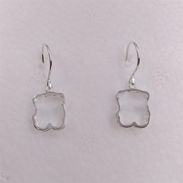 

bear jewelry 925 sterling silver earrings pendientes galaxy de plata fits european jewelry style gift 3147835102763
