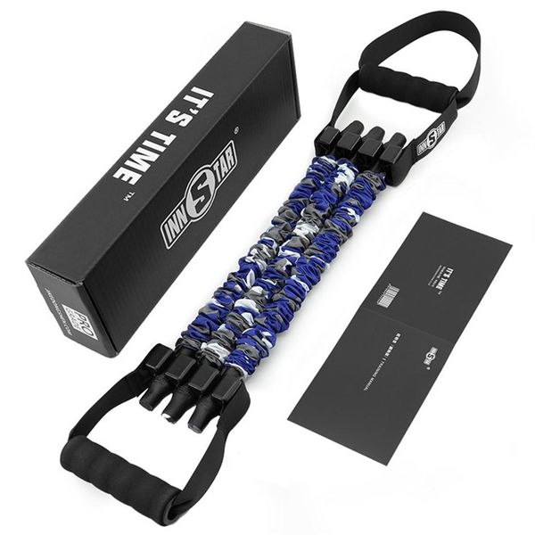 

latex chest developer resistance band rubber pulling rope multifunction fitness strength training gym exercise241p