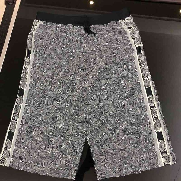 

tide fashion brand solid color letter printing men's leisure sports beach surfing spring vacation net red swimming trunks, White;black