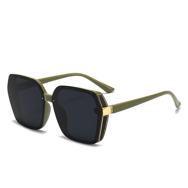 

2022fashion brand sunglassesvintage new sunglasses women's street travel polarizing glasses 6167 glasses uv400, White;black