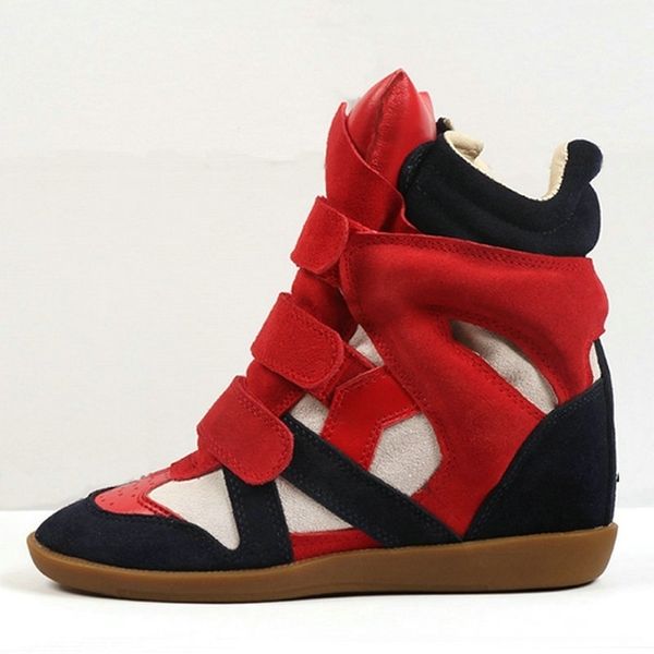 

jingkubu new cow suede boots women fashion casual for america and europe increased within shoes woman big size 3541 y200114, Black