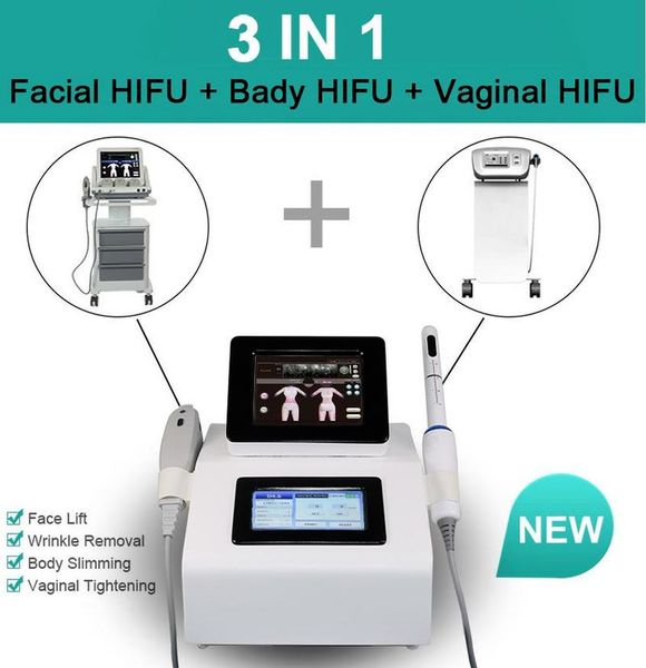 

other beauty equipment 2022 new 3 in 1 hifu vaginal tightening machine face lifting body slimming beauty equipment vaginal rejuvenation
